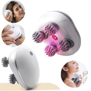 Smart Scalp Massager With Red Light Sensor